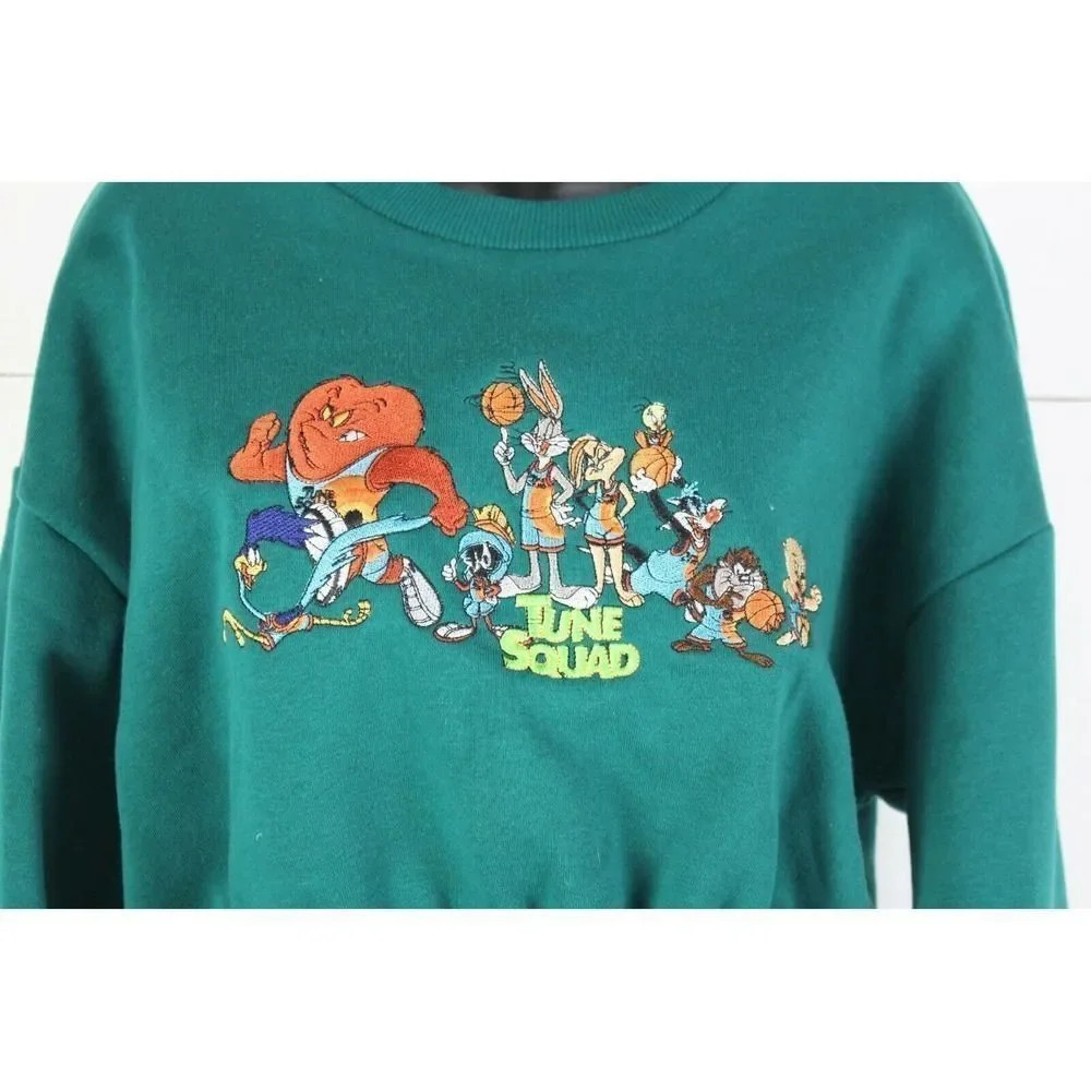 ladies forever 21 SPACE JAM sweatshirt size M - Picture 2 of 7